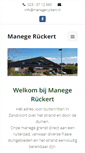 Mobile Screenshot of manegeruckert.nl